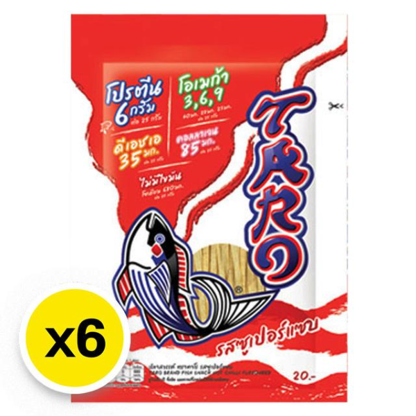 ปลาสวรรค์ ซูเปอร์แซ่บ 20g ( แพ็ค 6 )