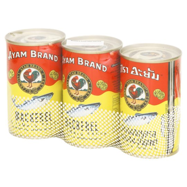 แมคเคอเรลซอสมะเขือเทศฝาดึง 155g ( แพ็ค 3 )