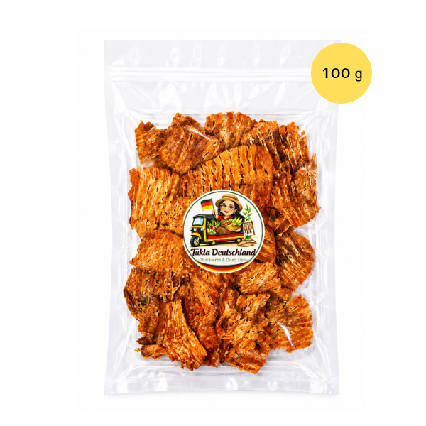 หมึกหยอง รสเผ็ด 100g