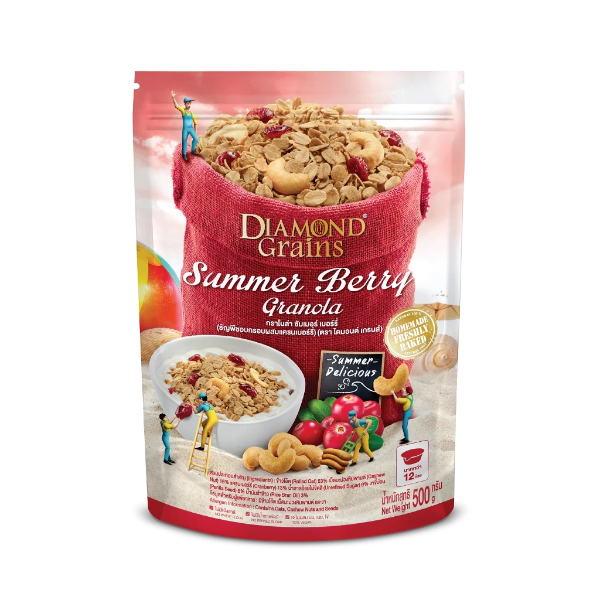 กราโนล่า ซัมเมอร์ เบอร์รี่ 500g