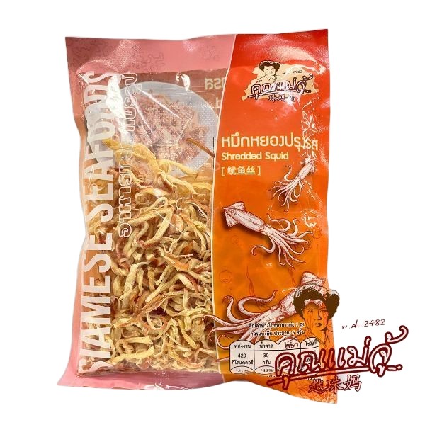 ปลาหมึกหยองปรุงรส 130g