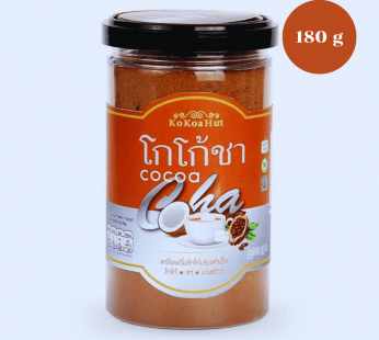 โกโก้ฮัท เครื่องดื่มโกโก้ปรุงสำเร็จชนิดผง รส โกโก้ชา 180 g